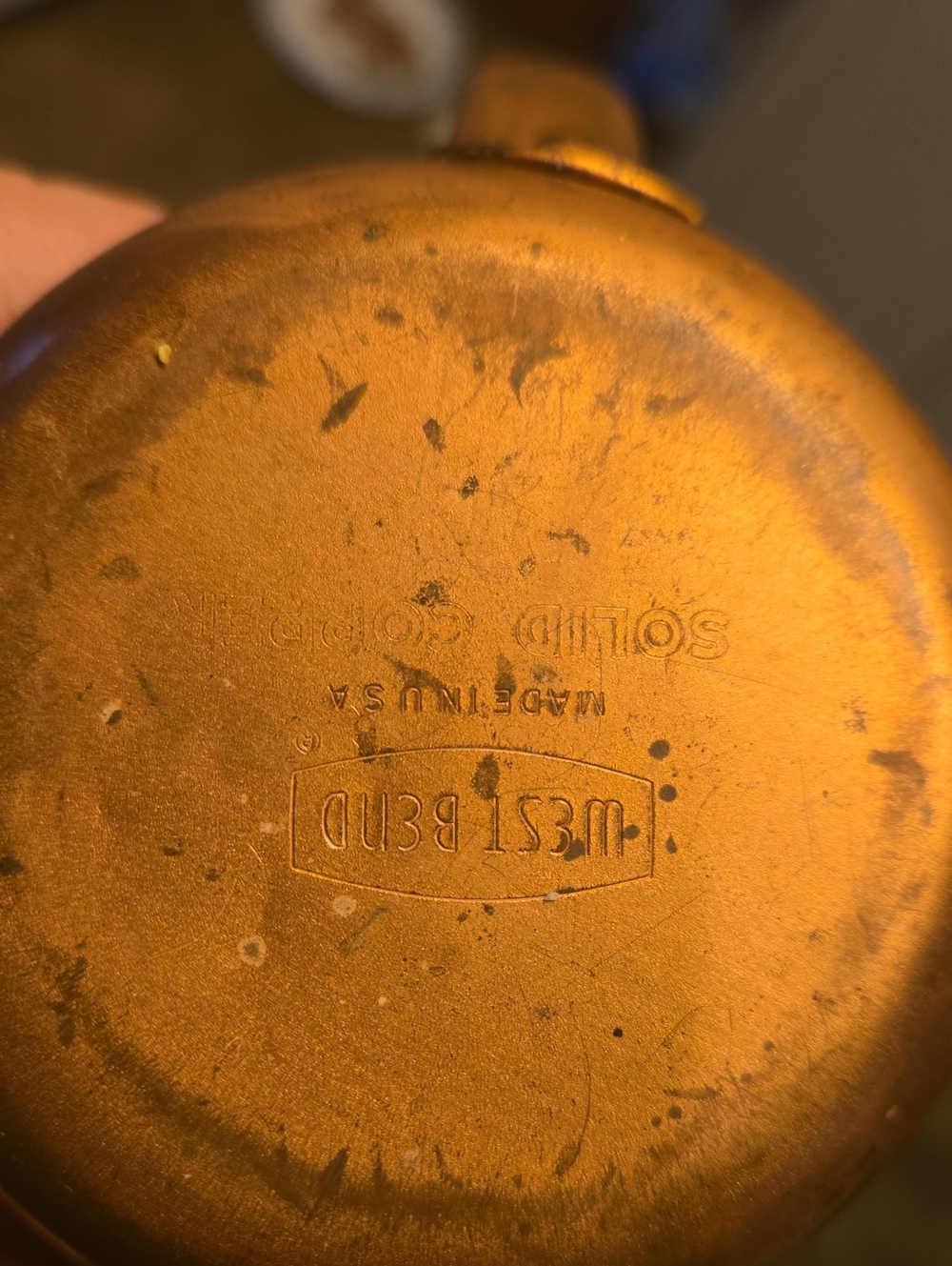 Vintage Copper Westbend Mug - Picture 3 of 5